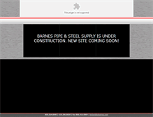 Tablet Screenshot of barnespipe.com